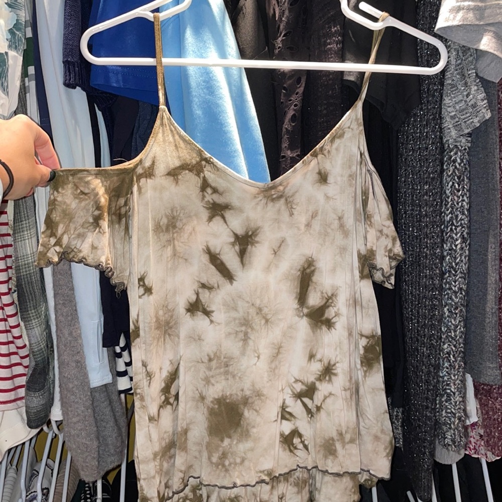 American Eagle “soft & sexy” collection tie dyed top